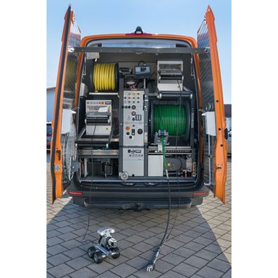 TV Combi­na­tion vehicle 5.5 t Vehicul de inspectie combinat TV 5.5 t | Ritec - Unilift Vehicul de inspectie